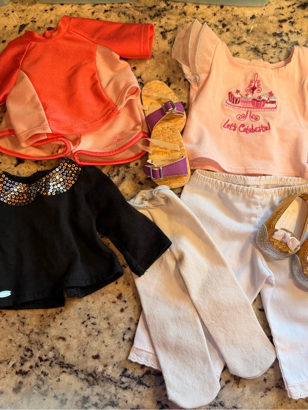 American Girl Clothes and Shoes Lot